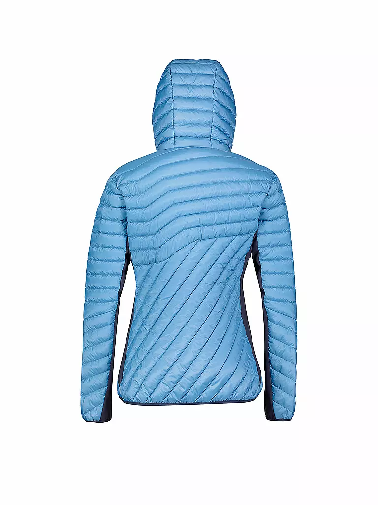 MERU | Veste hybride à capuche Halifaxd pour femme | Bleu clair