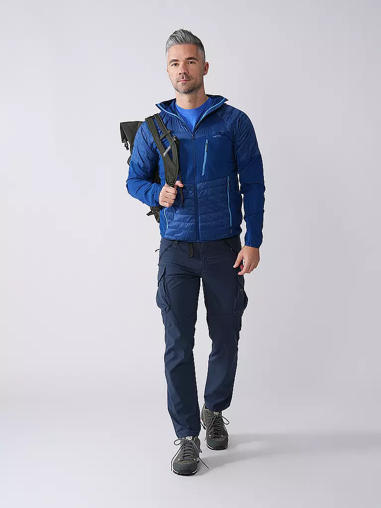 MERU | Veste hybride Jauja pour homme | Bleu foncé