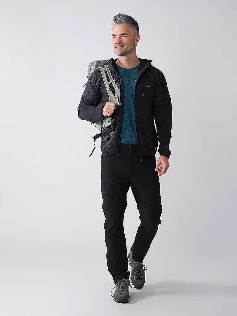 MERU | Veste hybride Jauja pour homme | Noir