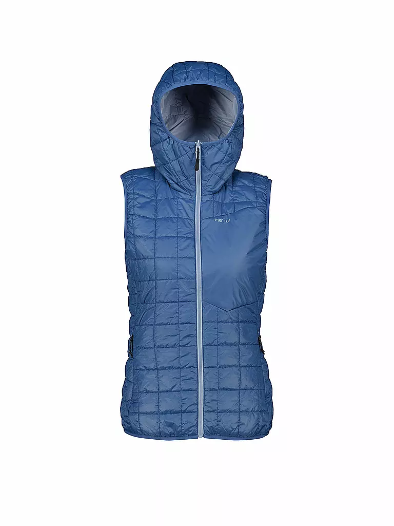 MERU | Veste isolante à capuche Naknek pour femmes | Bleu clair