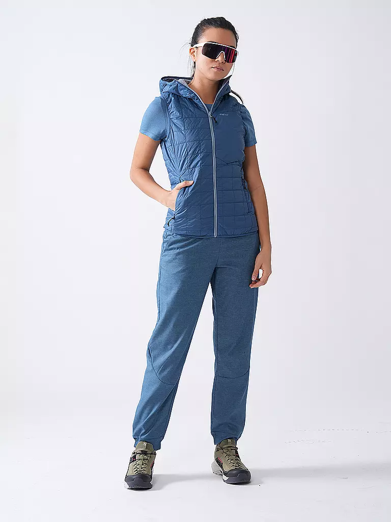 MERU | Veste isolante à capuche Naknek pour femmes | Bleu clair