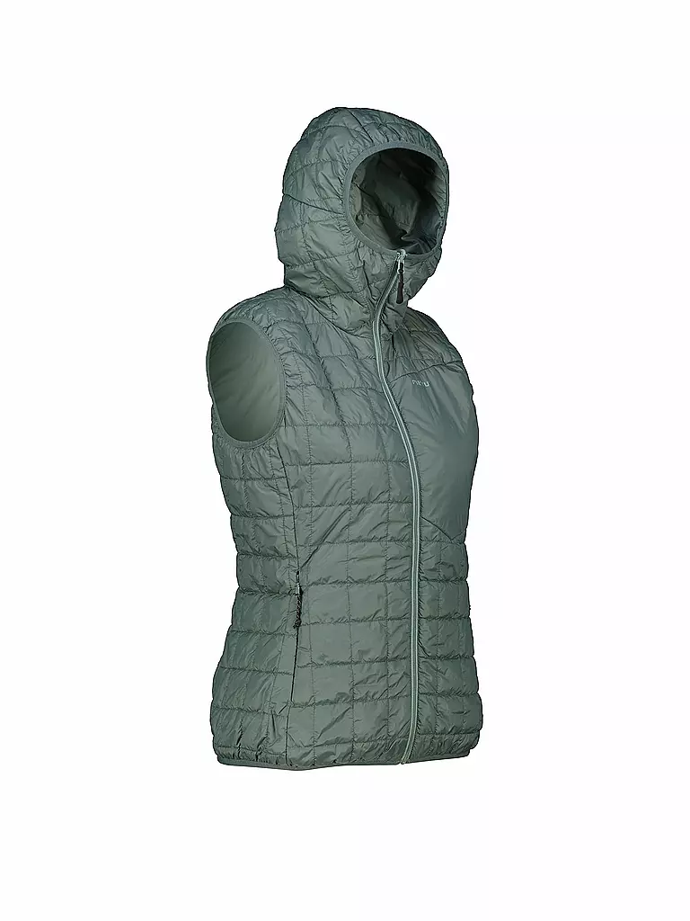 MERU | Veste isolante à capuche Naknek pour femmes | Vert foncé