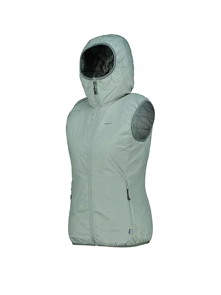 MERU | Veste isolante à capuche Naknek pour femmes | Vert foncé
