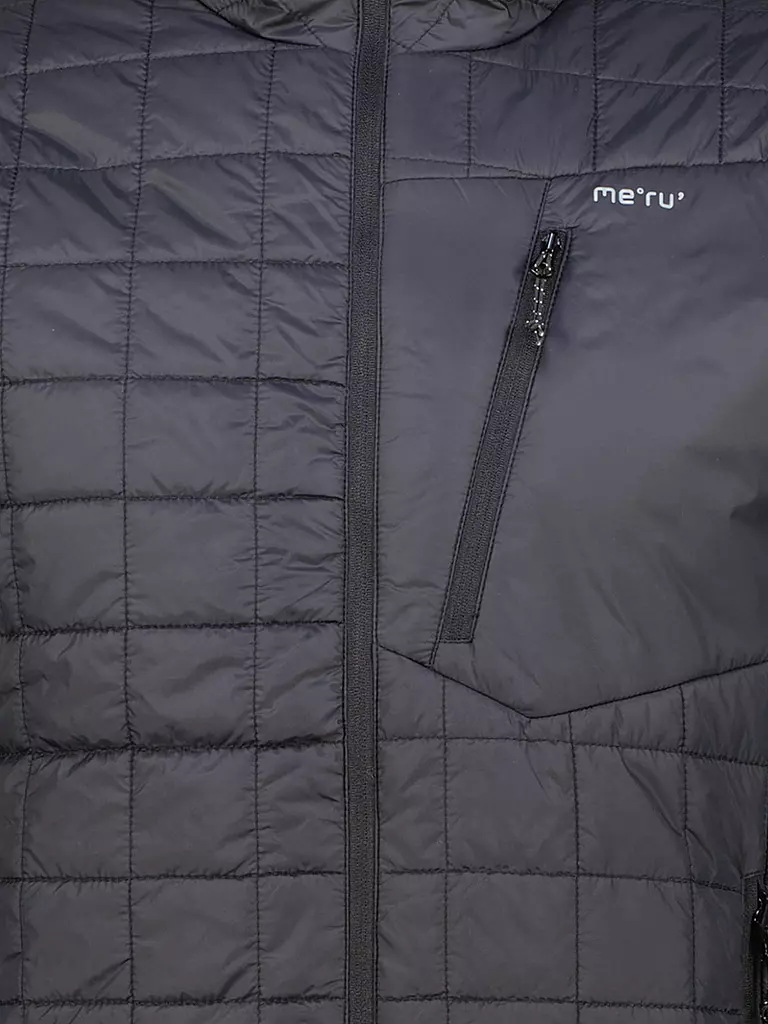 MERU | Veste isolante à capuche Naknek pour hommes | Noir