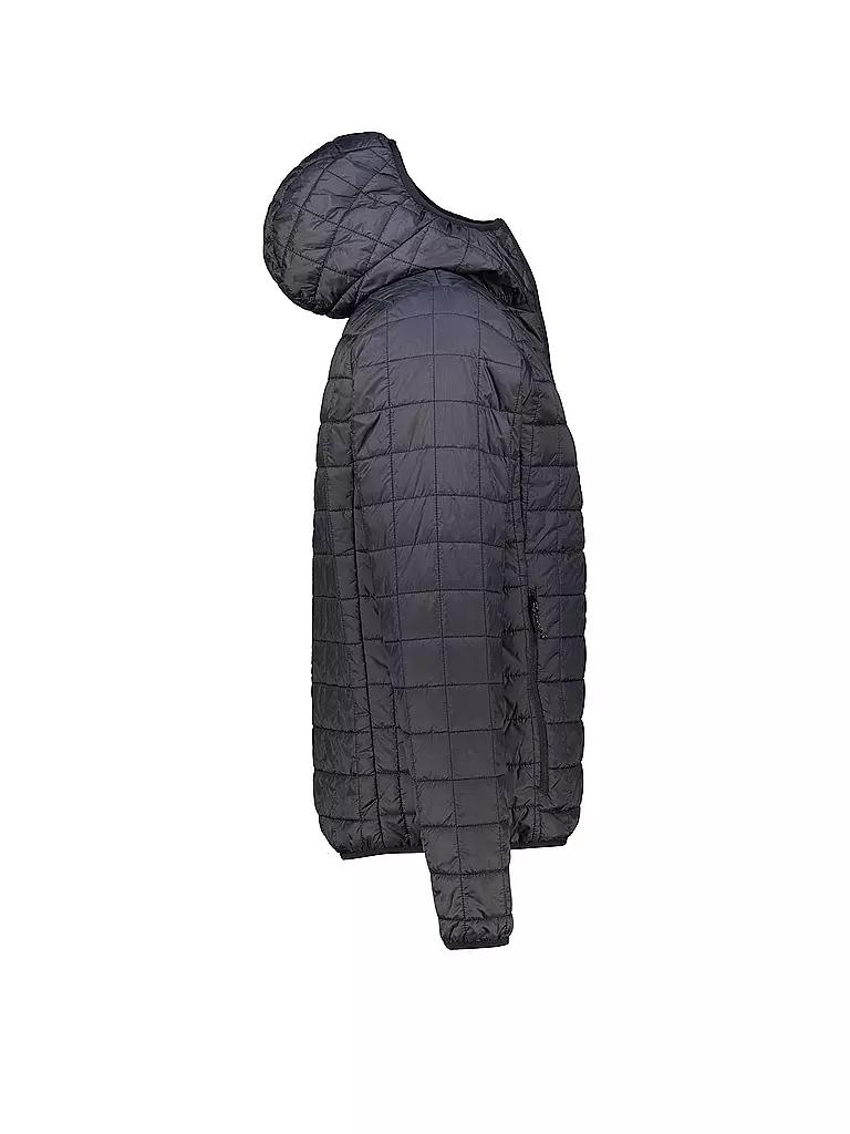 MERU | Veste isolante à capuche Naknek pour hommes | Noir