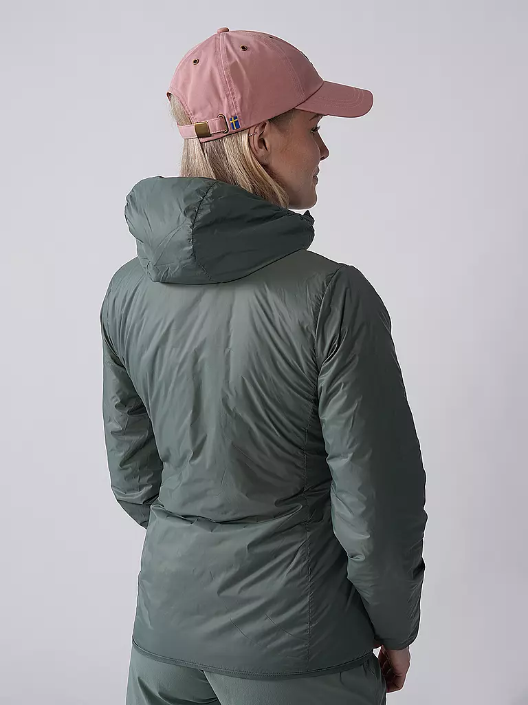 MERU | Veste isolante femme Naknek | Vert foncé