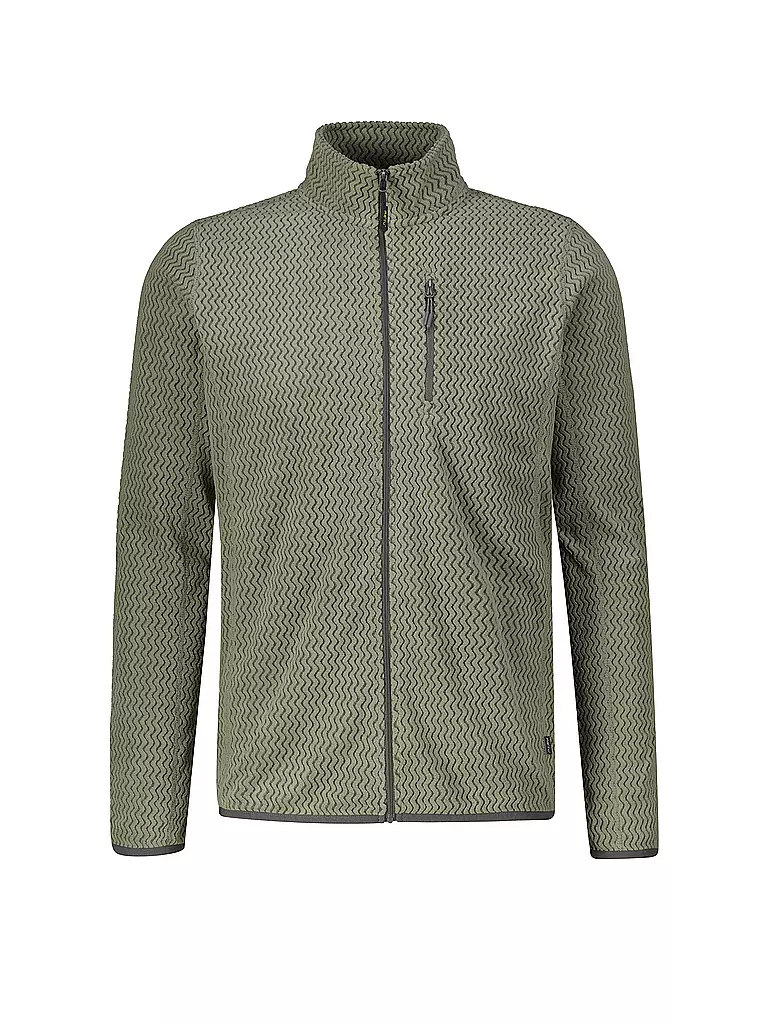MERU | Veste polaire à capuche Calais pour hommes | Olive