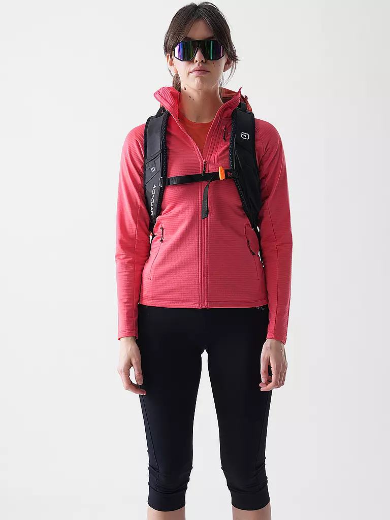 MERU | Veste polaire à capuche Highfields pour femmes | Corail