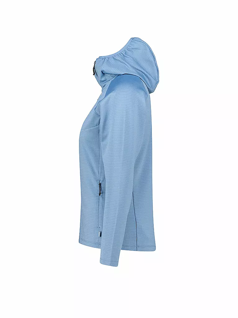MERU | Veste polaire à capuche Highfields pour femmes | Bleu