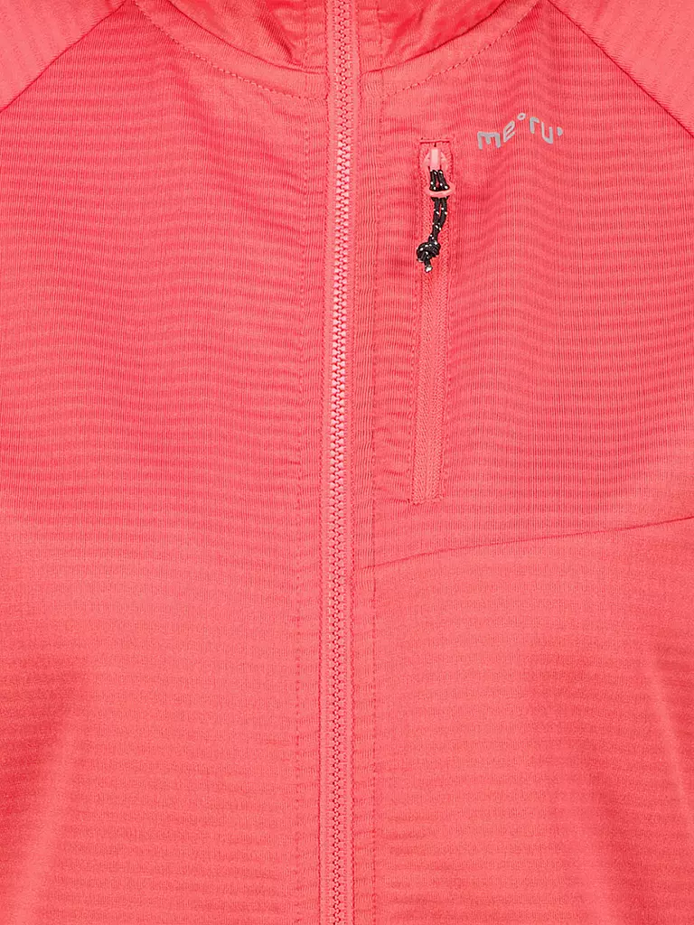 MERU | Veste polaire à capuche Highfields pour femmes | Corail