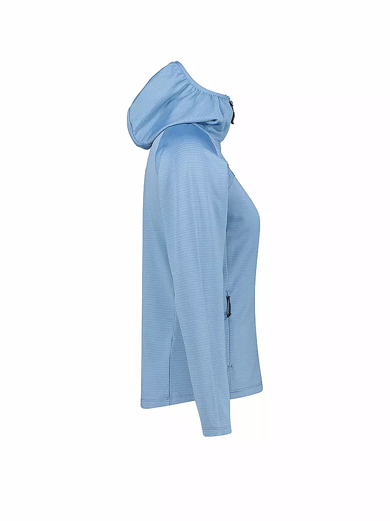 MERU | Veste polaire à capuche Highfields pour femmes | Bleu