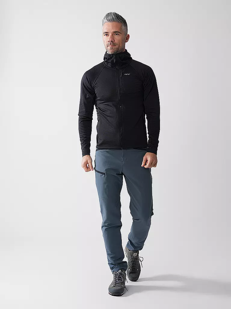 MERU | Veste polaire à capuche Highfields pour homme | Noir