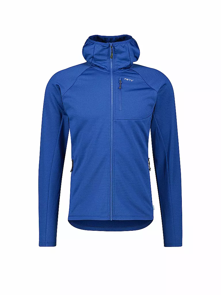 MERU | Veste polaire à capuche Highfields pour hommes | Bleu foncé