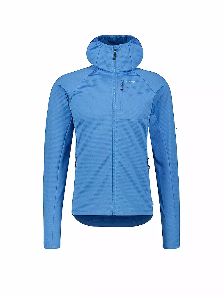 MERU | Veste polaire à capuche Highfields pour hommes | Bleu