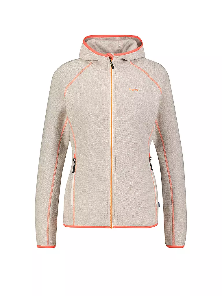 MERU | Veste polaire à capuche Horta pour femmes | Beige
