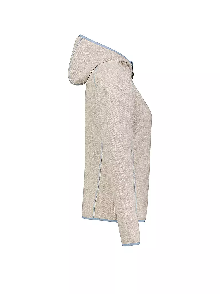 MERU | Veste polaire à capuche Horta pour femmes | Beige