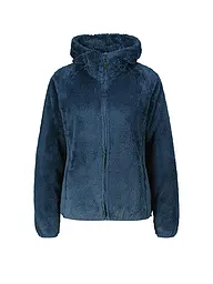 MERU | Veste polaire à capuche Roxburgh pour femmes | Bleu foncé