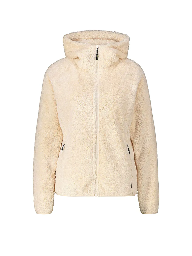 MERU | Veste polaire à capuche Roxburgh pour femmes | Crème