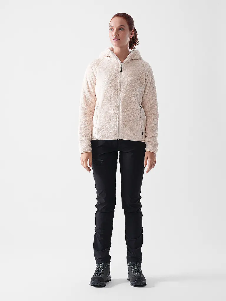 MERU | Veste polaire à capuche Roxburgh pour femmes | Crème