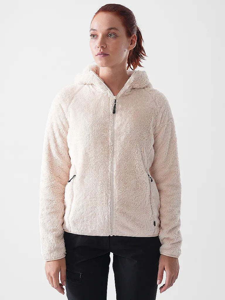 MERU | Veste polaire à capuche Roxburgh pour femmes | Crème