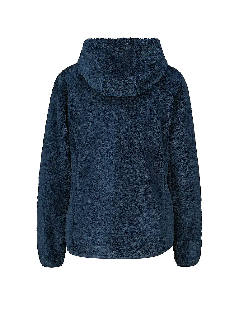 MERU | Veste polaire à capuche Roxburgh pour femmes | Bleu foncé