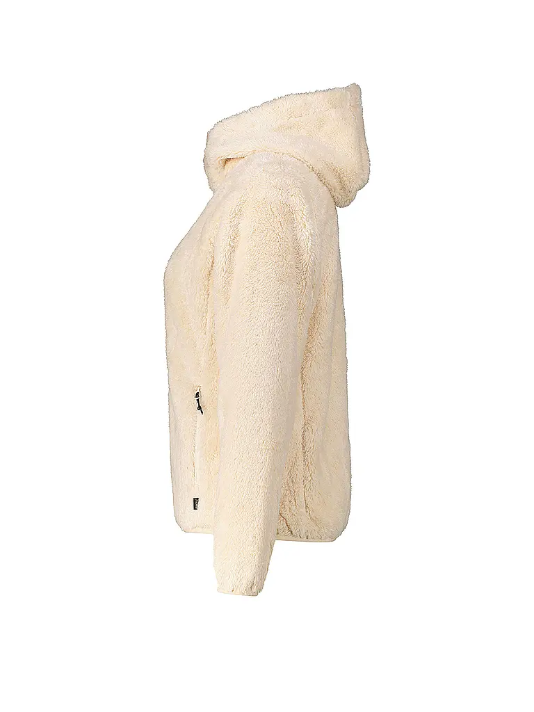 MERU | Veste polaire à capuche Roxburgh pour femmes | Crème