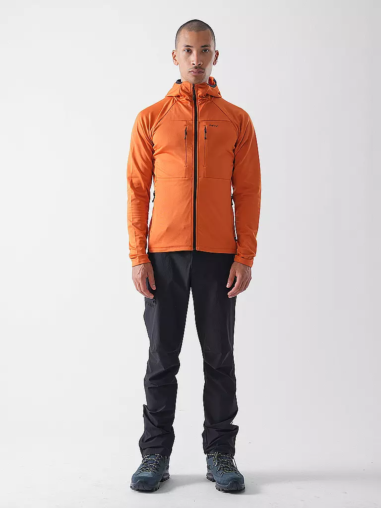 MERU | Veste polaire à capuche Tyonek pour hommes | Cuivre
