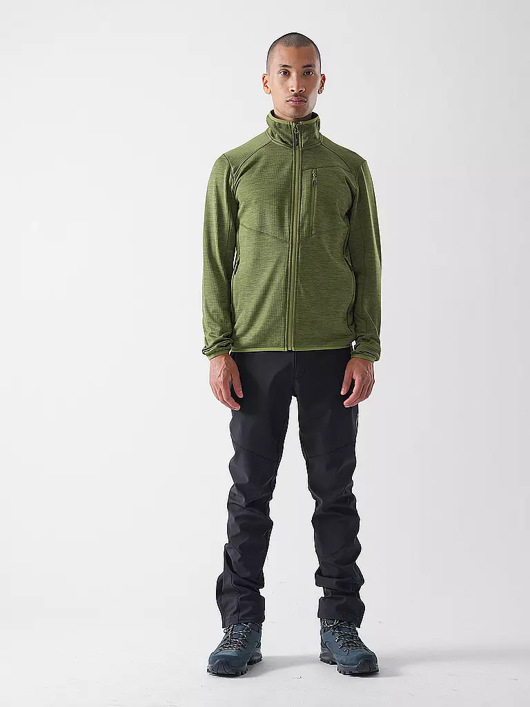 MERU | Veste polaire Caen pour homme | Olive