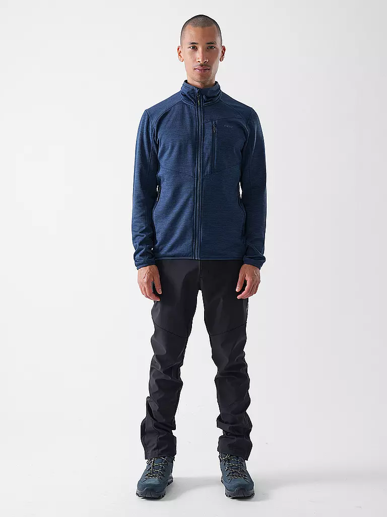 MERU | Veste polaire Caen pour hommes | Bleu foncé