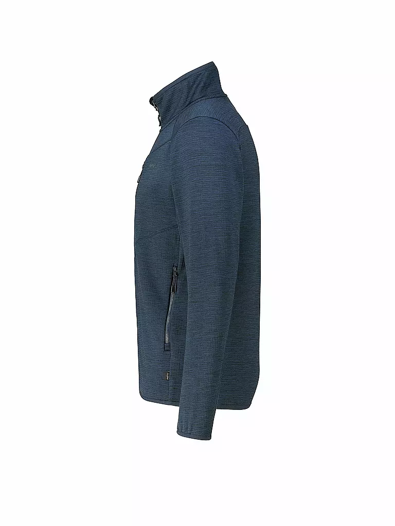 MERU | Veste polaire Caen pour hommes | Bleu foncé