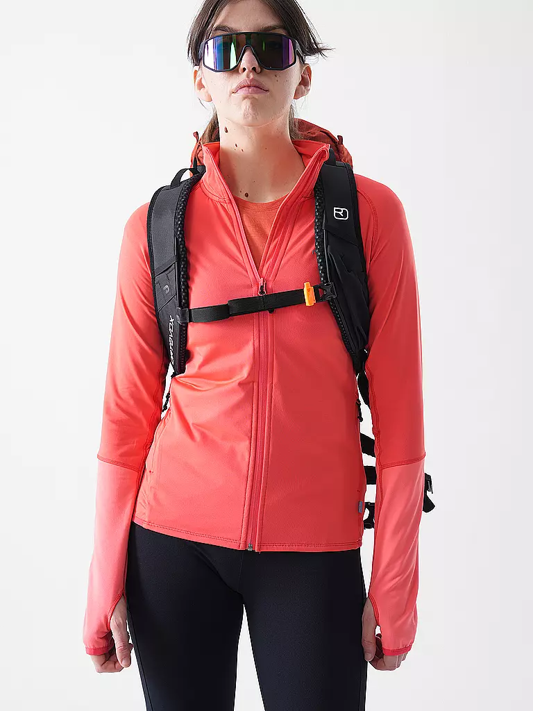 MERU | Veste polaire femme Funchal Powerstretch | Corail