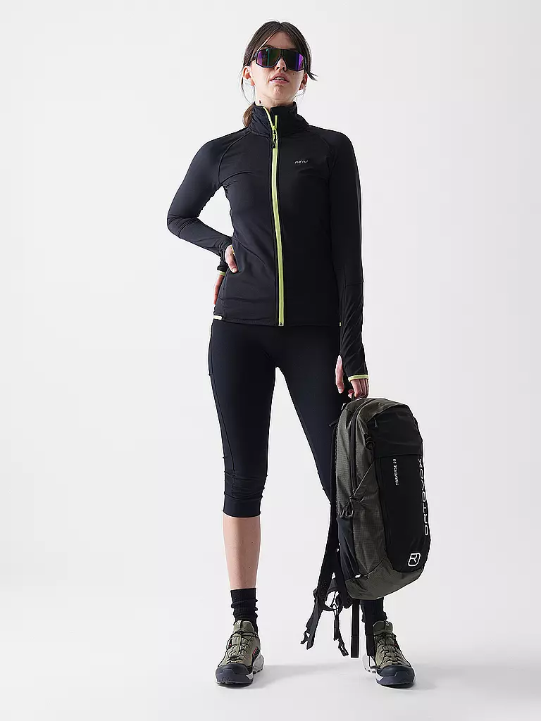MERU | Veste polaire femme Funchal Powerstretch | Bleu foncé