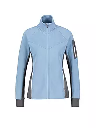 MERU | Damen Fleecejacke Kivik Waffelfleece | Bleu clair