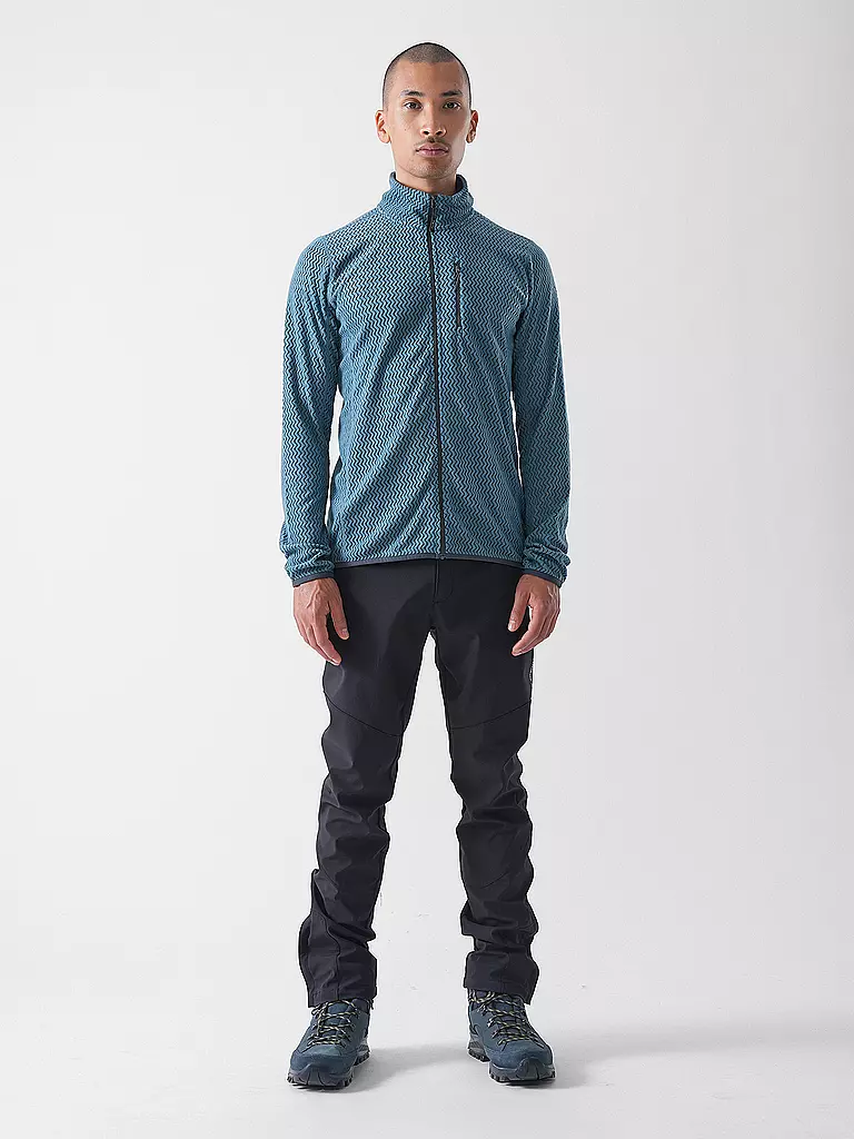 MERU | Veste polaire homme Calais Hoodie | Pétrole