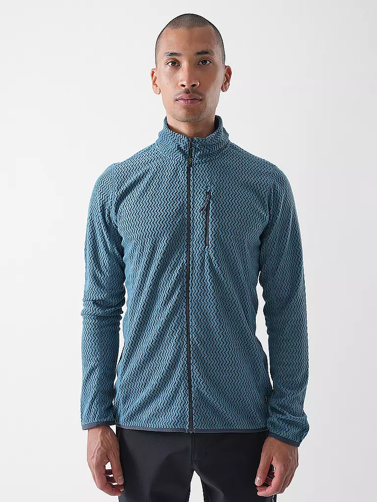 MERU | Veste polaire homme Calais Hoodie | Pétrole