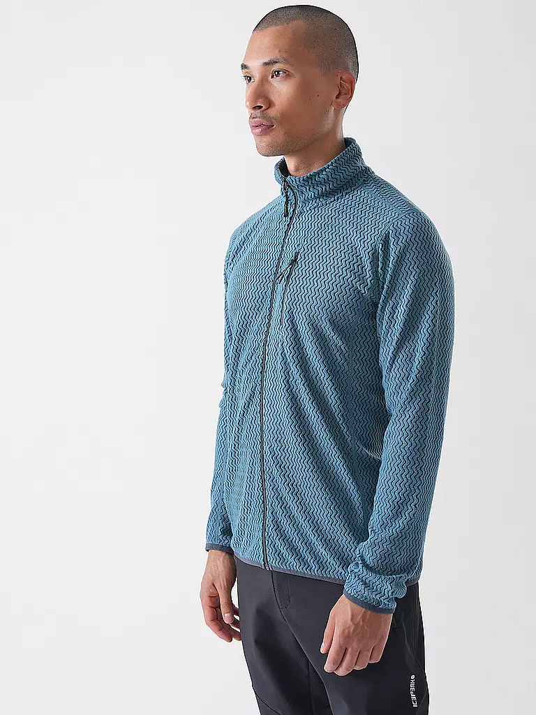 MERU | Veste polaire homme Calais Hoodie | Pétrole