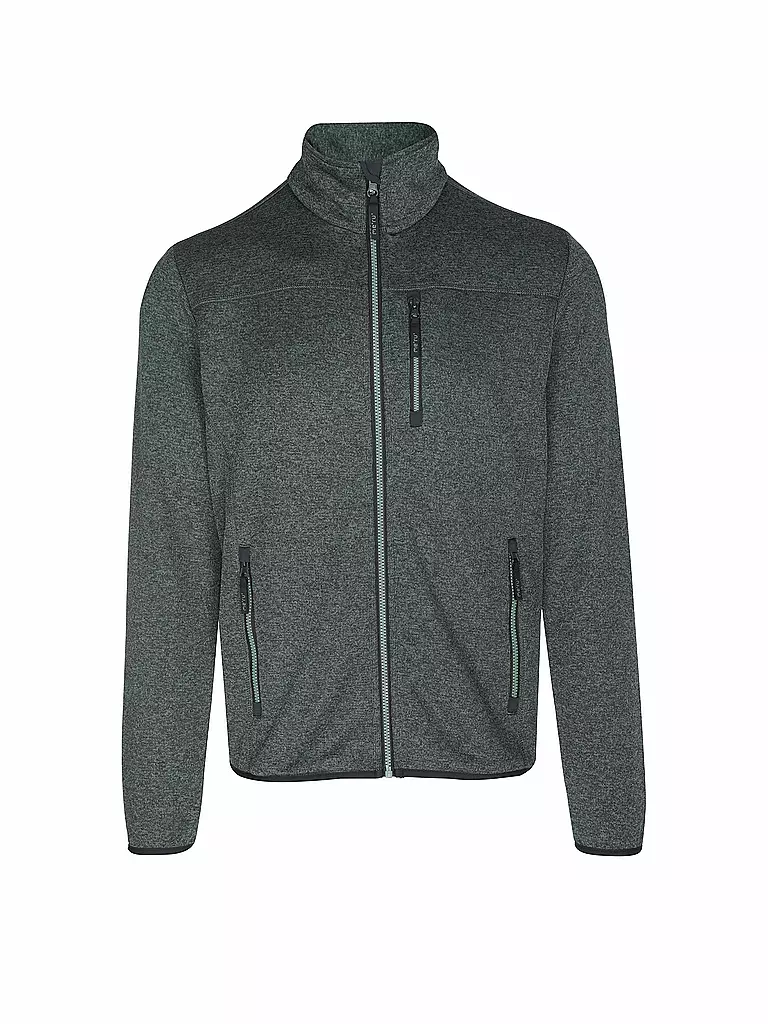 MERU | Veste polaire homme Cusco | Vert foncé
