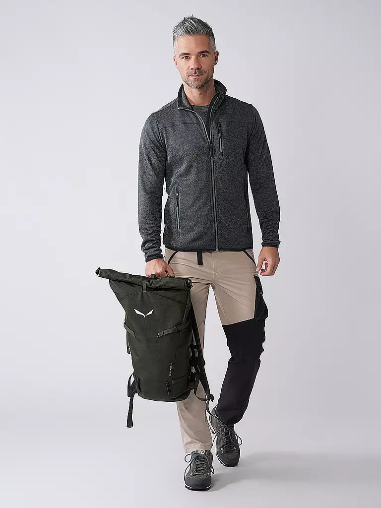 MERU | Veste polaire homme Cusco | Vert foncé