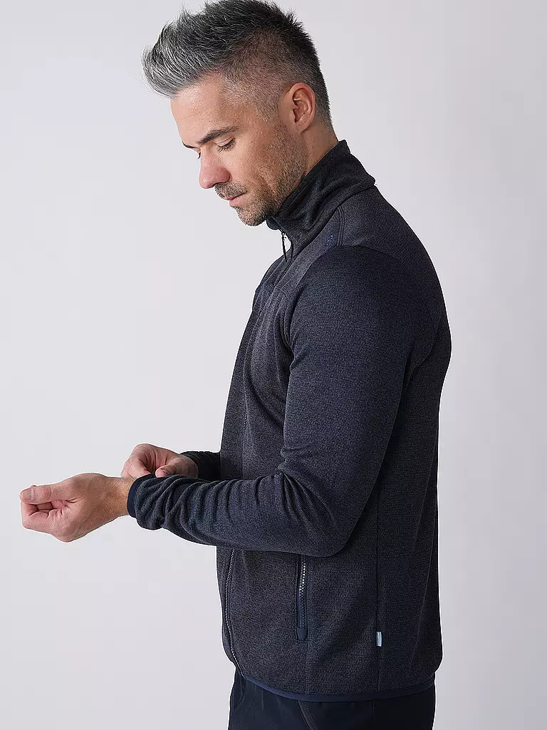 MERU | Veste polaire homme Cusco | Bleu foncé