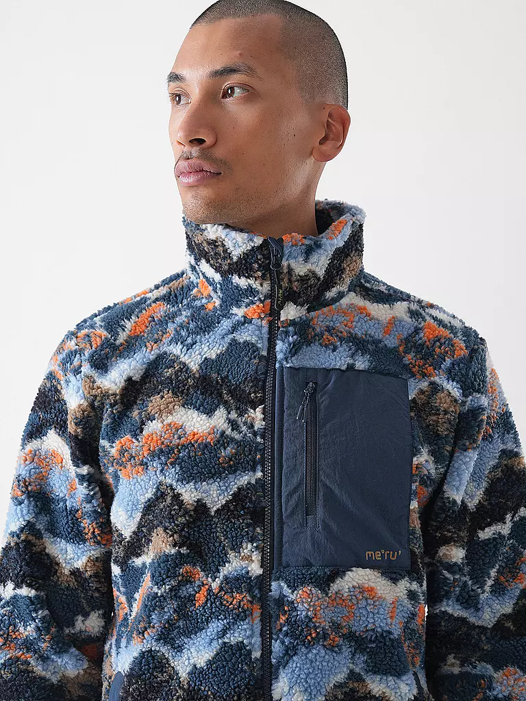 MERU | Veste polaire homme Rennes en teddy |