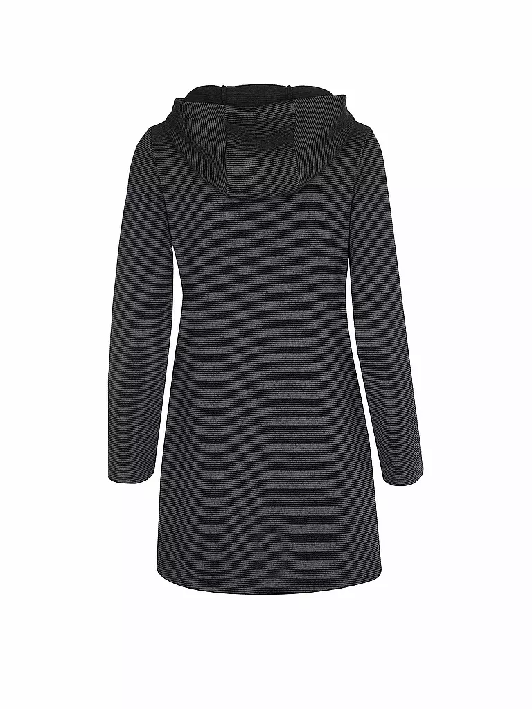 MERU | Veste polaire longue Bergen pour femmes | Noir