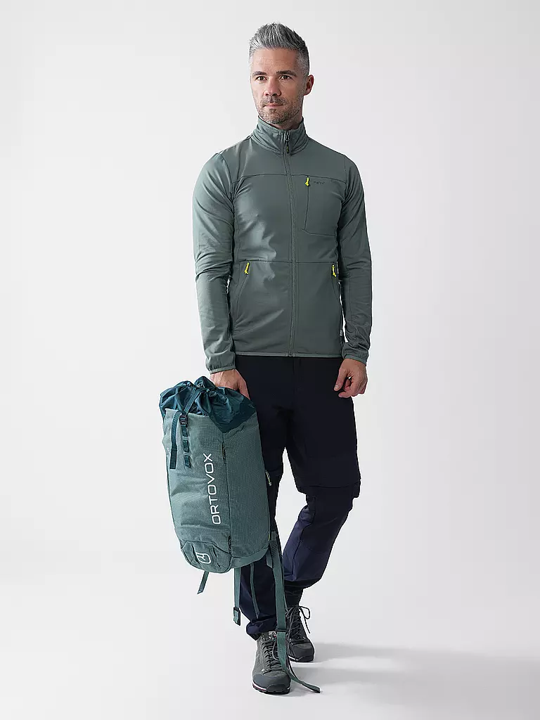 MERU | Veste polaire Rebordosa pour homme | Vert foncé