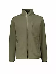 MERU | Veste polaire sherpa Boigny pour hommes | Vert foncé