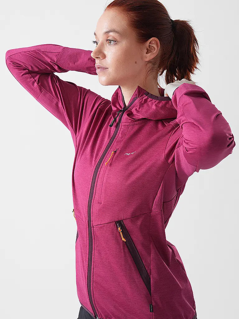 MERU | Veste polaire stretch à capuche Silkeborg pour femmes |