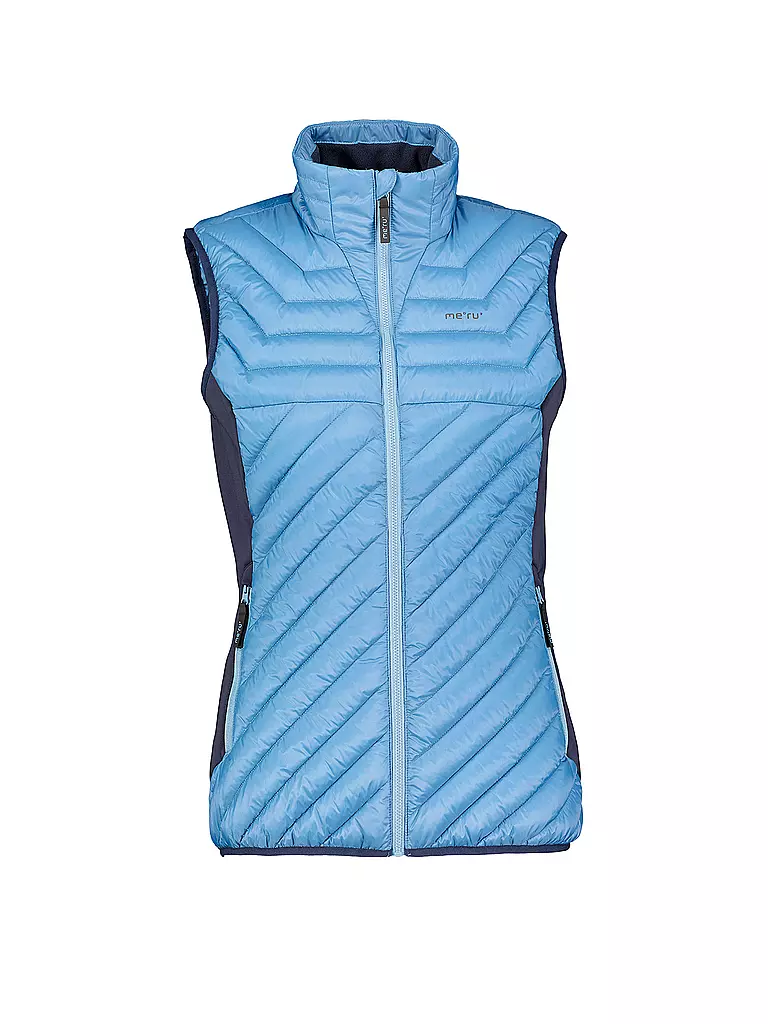 MERU | Veste sans manches Huddersfield pour femmes | Bleu clair
