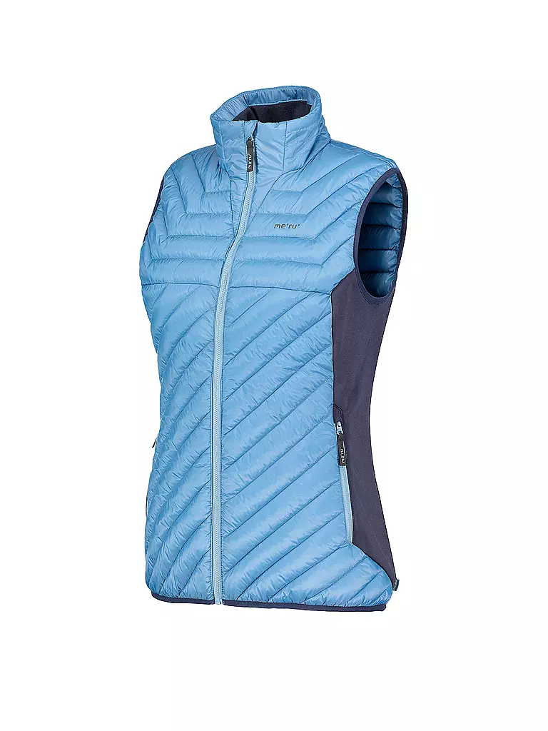 MERU | Veste sans manches Huddersfield pour femmes | Bleu clair