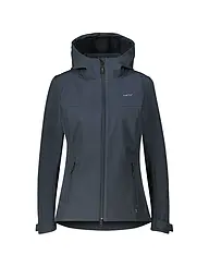 MERU | Veste softshell à capuche Toulouse pour femmes | Bleu foncé