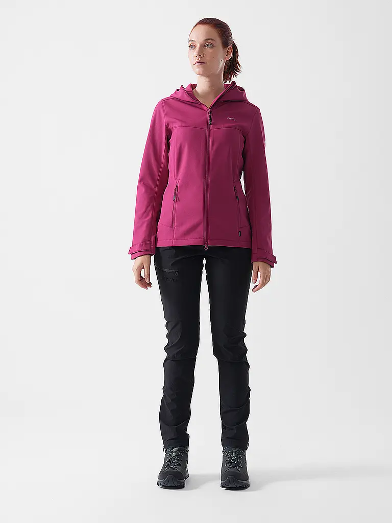 MERU | Veste softshell à capuche Toulouse pour femmes | Baie