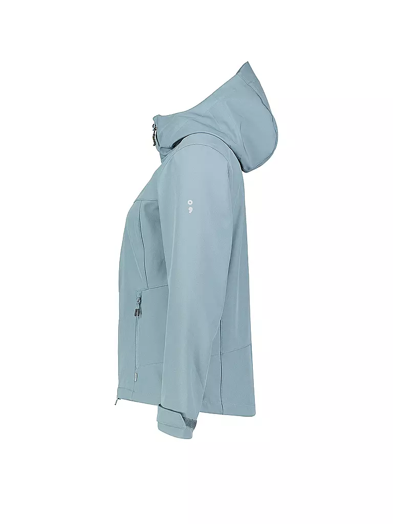 MERU | Veste softshell à capuche Toulouse pour femmes | Gris