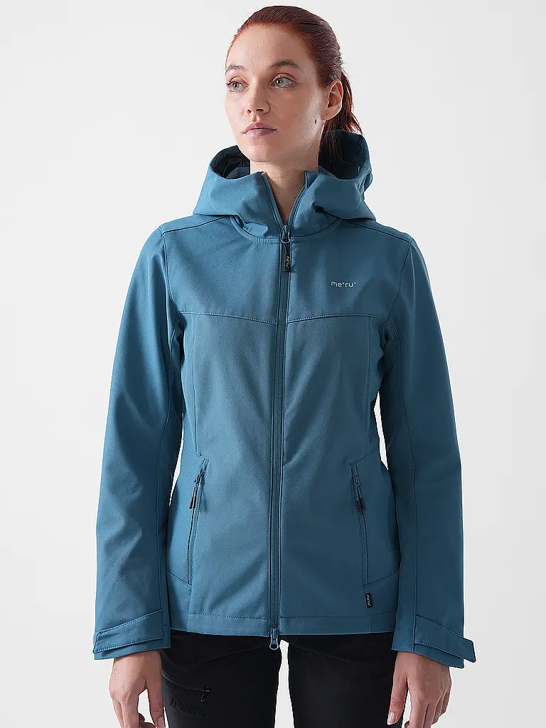 MERU | Veste softshell à capuche Toulouse pour femmes |
